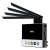Haiwei H.265/H.264 HEVC 4G Cellular Bonding Encoder 3 Aggregated SIM Card Live Streaming Bonding Encoder for YouTube, Wowza