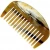 Import Handcrafted Buffalo Horn Comb with shiny polished finish from India
