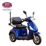 Handicap three wheel scooter for elderly