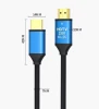 hdmi to type-c cable 2.1 cable 5m usb b to hdmi cable for mobile to tv connect connector wireless 30 metros 8k displayport