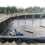 hdpe geomembrane/ black plastic sheeting