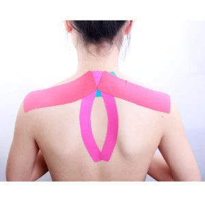Health care products high elastic and waterproof kinesiology tape for neck and shoulder muscle strain