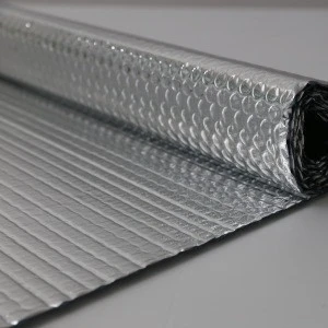 Heat reflective Aluminum metallized bubble sheets for greenhouse or building roofing
