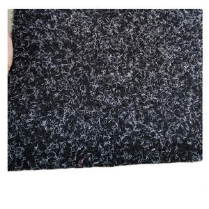 Heavy duty 800gsm velour nonwoven anti-uv charcoal professional garage carpet