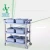 Import Heavy Duty Rolling Warehouse Platform Cart with wheels cargo moving hand trolleys workshop plastic Tool Wheelbarrow from China