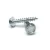 Import hex head galvanized wood screw wooden construction self tapping stainless steel screw flat head black screw from China