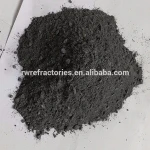 High aluminum silicon carbide carbon ramming material for trough and slag ditch lining