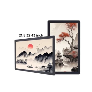 High brightness 1000 nits 15.6" 17"18.5" 21.5" 23.6" 27" inches capacitive embedded touch screen monitor