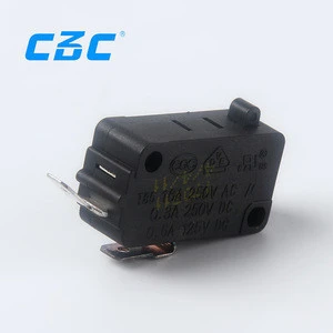 High Efficiency durable PA66 push button micro switch