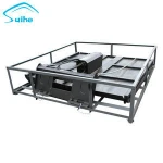 High efficiency flat mower parts electric lawn mower