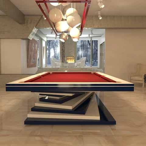 High end customized luxury modern 9ft 8ft american nine balls pool table for sale
