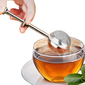High-end Stainless Steel Extra Fine Mesh  Tea Tool  Filters , Interval Diffuser Tea Strainer for Loose Leaf, Spices, Seasonings