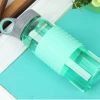 High End Unique baby sexy water bottle for juice with silicone sleeve