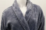 High Hope Fashion Style High Quality  Flannel Bathrobe OEM Flannel Pajamas Spa robe Night Wear Women Sleepwear Hotel Bathrobe