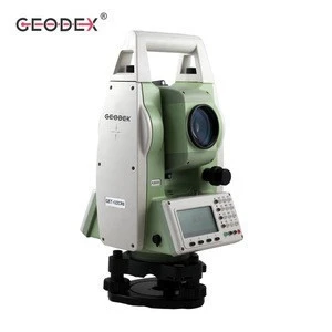 High Precision 2&quot; Reflectorless Total Station Survey Instrument for construction surveying &amp; layout with SD card USB RS-232 port