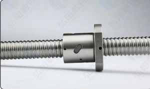 High Precision TBI C3-C5 L350mm 5mm Lead 1605 Ball Screw hiwin ball screw