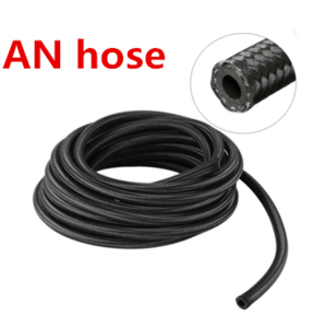High quality AN20 Oil cooler hose  NBR CPE  synthetic rubber stainless steel nylon braided hydraulic assembly line rubber hose