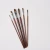 Import High Quality Artist Professional Paint Brush Set 6pcs Weasel Hair Painting Brush For Oil Paintings from China