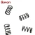 Import high quality competitive price customized recoil springs stainless steel from China