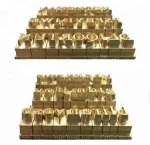 High Quality DIY  Brass Letter Mold For HotFoil Stamping