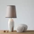 Import High quality elegant home decoration white table resin flower vase for living room from China