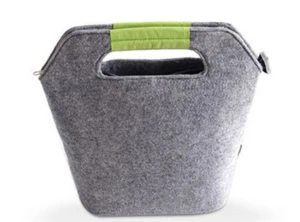 High Quality Felt Material Outdoor Picnic Lunch Bag