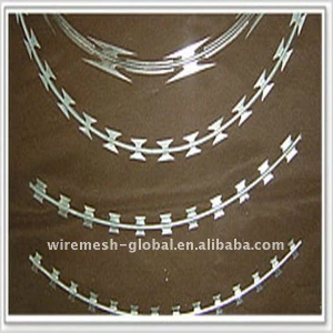 High quality galvanized razor wire