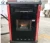 Import High quality Metal biomass pellet burner / fireplace from China