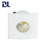 High quality mini cob studio ceiling recessed mounted 3 watt square led spotlight