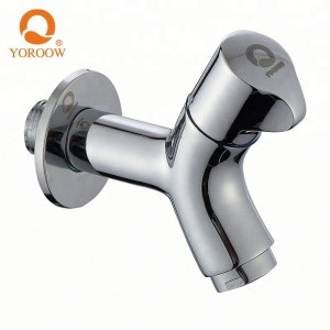 High Quality New Design Bathroom And Basin Wall Mounted Quick Open Water Tap Faucet Good  Brass Bibcock