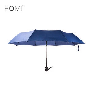 High Quality OEM Custom LOGO Print Compact Travel Automatic Folding Umbrella