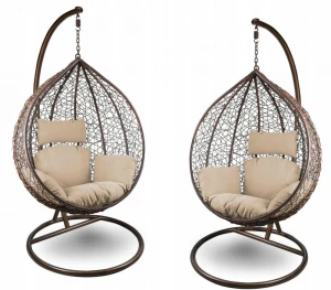 High Quality Outdoor Patio Hanging Chair with Stand