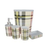 High quality Plastic bathroom accessories bath ensemble sets