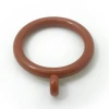 High Quality Plastic Curtain Rod Rings With Eyelet ID34mm/OD46mm & ID26mm/OD33mm - 9 Colours
