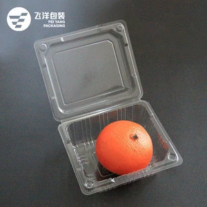 High quality Plastic PET apple box sizes designs blister cards tray