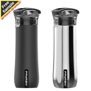 High quality popular double wall cermon thermo auto seal vacuum stainless steel mug travel mug