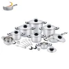 High quality premier chefmate metal cookware professional stainless steel cook cookware