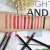 High Quality Smoothly Lip Use Matte 12 Color Waterproof  Lip Pencil Private Label Lip Liner
