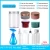 Import High Quality Tea Milk Drink Juice Alcohol Food Grade Cosmetic PET Plastic Bottle with Aluminum Cover 250ml Flat Bottle Wholesale from China