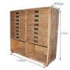 High Quality Wooden Office Map File Cabinet Filing