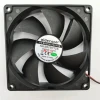 High Speed Axial Flow Cooling Fan * New Original 92*92*25 Mm Stock 0.15A 6000RPM 12V 4pin 9.2cm Black DC Restaurant Equipment