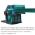 High-speed rotor The Hammer and Screen Mill wood crusher with 600mm 800mm 1m grinding chamber