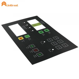 Home appliance flat keys non-tactile membrane capacity switch acrylic front panel fpc/pet circuit capacitive touch button keypad