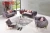 Import Home furniture Living room luxury 3 sets fabric sofa full set from China