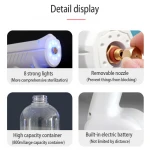 Home Paint Painting Water Steamer Gun Spray Wireless Electric Sprayer Mist Nano