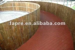 horse racing products caring red face dog-bone pavers rubber brick tile 40mm thickness