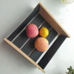 Hot Gift Vegetable Wooden Slate Stone Fruit Tray
