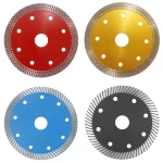 Hot Press Circular Ultrathin 105mm Diamond Saw Blade For Cutting Ceramic Tiles