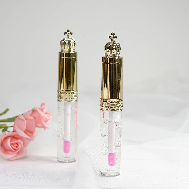 Hot products wholesale gentle pink liquid lipstick clear lip gloss unique  temperature change lipgloss