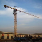 hot sail series QTZ50 TC5010A topkit tower crane for architecture design drawing